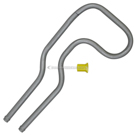 2007 Hyundai Entourage Power Steering Return Line Hose Assembly 1