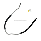 2012 Cadillac CTS Power Steering Return Line Hose Assembly 1