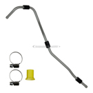 2012 Acura MDX Power Steering Return Line Hose Assembly 1