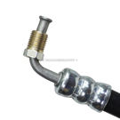 1987 Mercedes Benz 300D Power Steering Pressure Line Hose Assembly 3