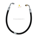 1987 Bmw 735i Power Steering Pressure Line Hose Assembly 1