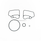 1987 Acura Legend Rack and Pinion Valve Body Seal Kit 1