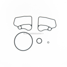 1987 Acura Legend Rack and Pinion Valve Body Seal Kit 1