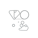 1990 Honda Accord Rack and Pinion Valve Body Seal Kit 1