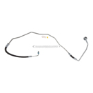 1982 Nissan 200SX Power Steering Pressure Line Hose Assembly 1