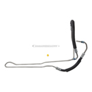 Edelmann Toyota Power Steering Pressure Line Hose Assembly 91516