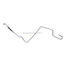 1983 Toyota Camry Power Steering Pressure Line Hose Assembly 1