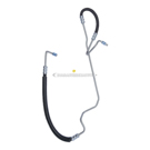 Edelmann 91592 Power Steering Pressure Line Hose Assembly 1