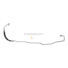 1987 Toyota Van Power Steering Pressure Line Hose Assembly 1
