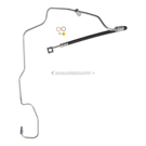 1985 Nissan Pulsar NX Power Steering Pressure Line Hose Assembly 1