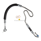 1987 Chevrolet Nova Power Steering Pressure Line Hose Assembly 1