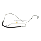1987 Ford Taurus Power Steering Pressure Line Hose Assembly 1