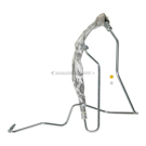 1987 Mercury Sable Power Steering Pressure Line Hose Assembly 1
