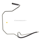 1987 Ford Taurus Power Steering Return Line Hose Assembly 1