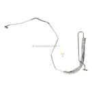 1989 Mercury Sable Power Steering Pressure Line Hose Assembly 1