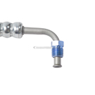1989 Toyota Land Cruiser Power Steering Pressure Line Hose Assembly 3