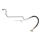 1988 Dodge Shadow Power Steering Pressure Line Hose Assembly 1