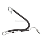 Edelmann 91704 Power Steering Pressure Line Hose Assembly 1