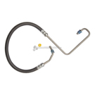 1990 Gmc P3500 Power Steering Pressure Line Hose Assembly 1