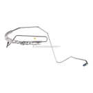 1993 Mercury Sable Power Steering Pressure Line Hose Assembly 1