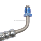 1989 Toyota Tercel Power Steering Pressure Line Hose Assembly 3