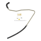 1990 Mercury Sable Power Steering Return Line Hose Assembly 1