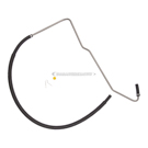 1990 Oldsmobile Toronado Power Steering Return Line Hose Assembly 1