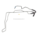 1996 Buick Riviera Power Steering Return Line Hose Assembly 1