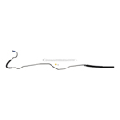 1994 Cadillac Deville Power Steering Return Line Hose Assembly 1