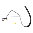 2000 Gmc K2500 Power Steering Return Line Hose Assembly 1