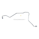 1992 Mercury Topaz Power Steering Pressure Line Hose Assembly 1