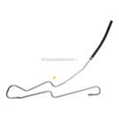1994 Ford F Series Trucks Power Steering Return Line Hose Assembly 1