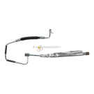 1996 Toyota Avalon Power Steering Pressure Line Hose Assembly 1