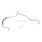 1978 Lincoln Continental Power Steering Pressure Line Hose Assembly 1