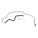 1992 Mitsubishi Mighty Max Power Steering Return Line Hose Assembly 1