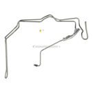 1993 Buick Regal Power Steering Return Line Hose Assembly 1