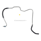 1987 Toyota Camry Power Steering Return Line Hose Assembly 1