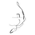 1996 Oldsmobile Aurora Power Steering Return Line Hose Assembly 1