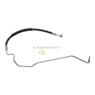 1987 Mitsubishi Mighty Max Power Steering Pressure Line Hose Assembly 1