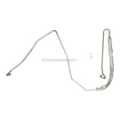 1988 Lincoln Continental Power Steering Pressure Line Hose Assembly 1