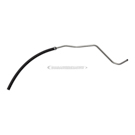 2000 Ford Excursion Power Steering Return Line Hose Assembly 1