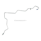 1998 Nissan Quest Power Steering Pressure Line Hose Assembly 1
