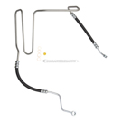 1998 Volkswagen Beetle Power Steering Pressure Line Hose Assembly 1