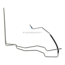 2000 Oldsmobile Silhouette Power Steering Return Line Hose Assembly 1