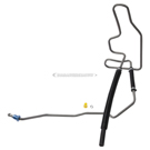 Edelmann Buick Power Steering Return Line Hose Assembly 92051