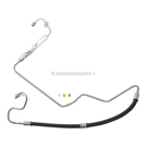 2002 Ford Focus Power Steering Pressure Line Hose Assembly 1