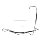 2000 Lincoln LS Power Steering Pressure Line Hose Assembly 1