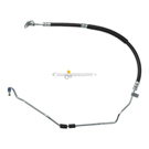 2000 Honda Odyssey Power Steering Pressure Line Hose Assembly 1