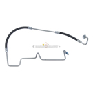 2000 Mazda 626 Power Steering Pressure Line Hose Assembly 1