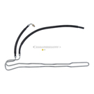 2000 Chevrolet Astro Van Power Steering Return Line Hose Assembly 1